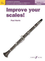 Paul Harris: Improve your scales! Clarinet Grades 4-5 - New Edition (noty na klarinet)