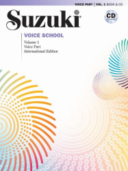 Suzuki Voice School Volume 1 (noty na zpěv) (+audio)