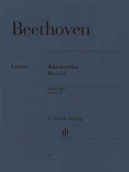 Ludwig van Beethoven: Piano Trios II (noty na housle, violoncello, klavír)