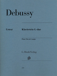 Claude Debussy: Piano Trio In G (noty na housle, violoncello, klavír)