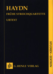 Joseph Haydn: Early String Quartets Volume I - Study score (noty pro smyčcový kvartet)