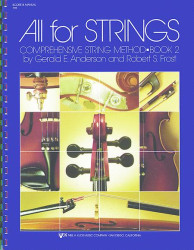 All for Strings Book 2 - Score & Manual (noty pro smyčce, klavír)