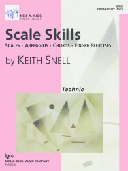 Keith Snell: Scale Skills - Preparatory Level (noty na klavír)