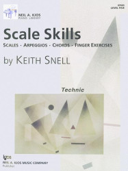 Keith Snell: Scale Skills Technic Level 5 (noty na klavír)
