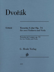 Antonín Dvořák: Terzetto in C major op. 74 (noty pro 2 housle, violu)