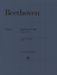 Beethoven: Septet In E Flat Op20 (noty na klarinet, fagot, lesní roh, smyčce)