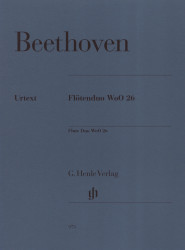Beethoven: Flute Duo WoO 26 (noty na příčnou flétnu)