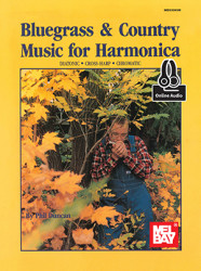Bluegrass and Country Music For Harmonica Book (noty na harmoniku) (+audio)