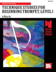 Technique Studies for Beginning Trumpet (noty na trubku)