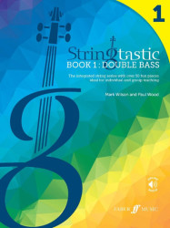 Stringtastic Book 1: Double Bass (noty na kontrabas) (+audio)