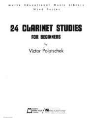 Victor Polatschek: 24 Clarinet Studies for Beginners (noty na klarinet)