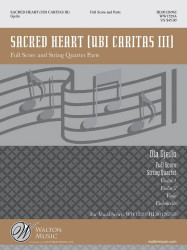 Ola Gjeilo: Sacred Heart (noty pro smyčcový kvartet)