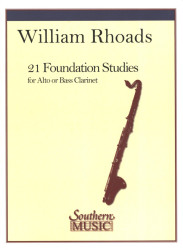 William Rhoads: 21 Foundation Studies (noty na klarinet)
