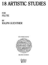 Ralph R. Guenther: 18 Artistic Studies (noty na příčnou flétnu)