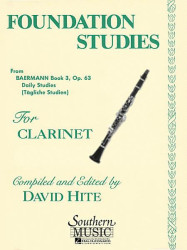 Carl Baermann: Foundation Studies Op. 63 (noty na klarinet)
