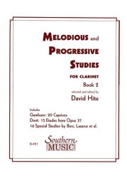 David Hite: Melodious and Progressive Studies 2 (noty na klarinet)