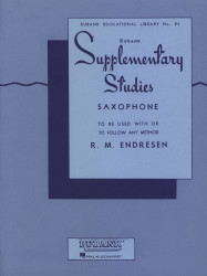 R.M. Endresen: Supplementary Studies (noty na saxofon)