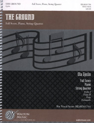 Ola Gjeilo: The Ground from Sunrise Mass - SATB (noty na sborový zpěv, smyčcový kvartet, klavír)