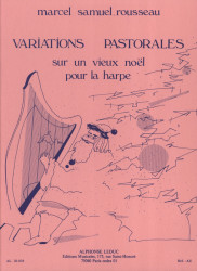 Marcel Samuel-Rousseau: Variations Pastorales Sur Un Vieux - Noel For Harp (noty na harfu)