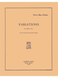 Pierre-Max Dubois: Variations (noty na hoboj, klavír)
