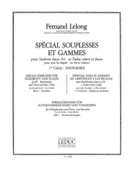 Fernand Lelong: Special Exercises For Flexibility And Scales 1 (noty na tubu)