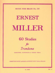 Ernest Miller: 60 Studies (noty na pozoun)