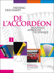 Frédéric Deschamps: New Technical Approach for the Accordion (noty na akordeon)