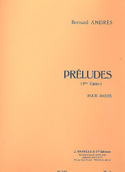 Bernard Andres: Préludes Vol.2 Nos.6-10 (noty na harfu)