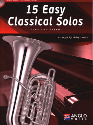 15 Easy Classical Solos (noty na tubu, klavír) (+audio)