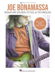 Joe Bonamassa: Signature Sounds, Styles & Techniques (noty, tabulatury na kytaru) (+video)