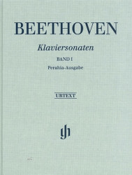 Ludwig van Beethoven: Piano Sonatas Volume I - Op 2-22 (noty na klavír)
