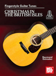 Fingerstyle Guitar Tunes: Christmas in the British Isles (noty, tabulatury na kytaru) (+audio)