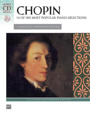 Chopin: 19 of His Most Popular Piano Selections (noty na klavír) (+audio)
