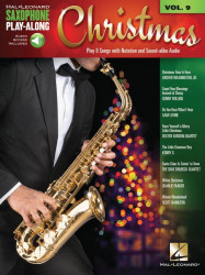 Saxophone Play-Along 9: Christmas (noty na saxofon)(+audio)