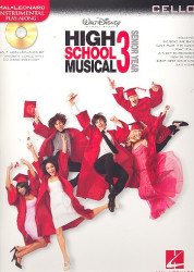 Instrumental Play-Along: High School Musical 3 - Senior Year (noty na violoncello) (+audio)