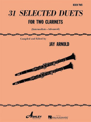 Jay Arnold: 31 Selected Duets for Two Clarinets Book 2 (noty na pro 2 klarinety)
