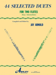 Jay Arnold: 44 Selected Duets for Two Flutes - Book 1 (noty na 2 příčné flétny)