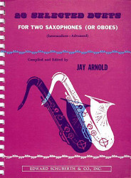 Jay Arnold: 28 Selected Duets For Two Saxophones or Oboes (noty na 2 saxofony nebo hoboje)