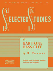 Himie Voxman: Selected Studies (noty na baryton nebo eufonium)