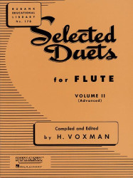 Himie Voxman: Selected Duets for Flute Vol. 2 (noty na 2 příčné flétny)