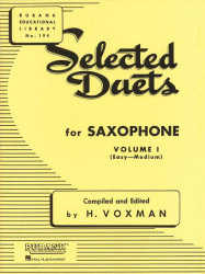 Himie Voxman: Selected Duets for Saxophone Vol. 1 (noty na 2 saxofony)