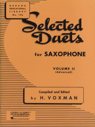 Himie Voxman: Selected Duets for Saxophone Vol. 2 (noty na 2 saxofony)