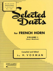 Himie Voxman: Selected Duets for French Horn Vol.1 (noty na 2 lesní rohy)