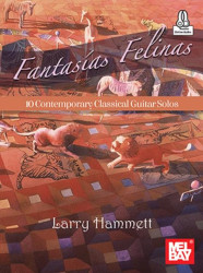 Larry Hammet: Fantasias Felinas (noty na kytaru)(+audio)