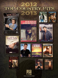 Top Country Hits of 2012-2013 (noty na klavír, zpěv, akordy)