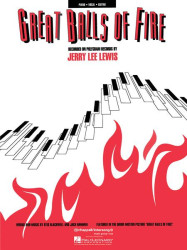 Jerry Lee Lewis: Great Balls of Fire (noty na klavír, zpěv, akordy)