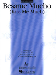 Besame Mucho / Kiss Me Much (noty na klavír, zpěv, akordy)