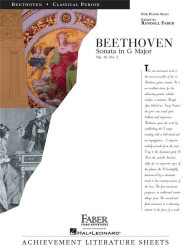 Ludwig van Beethoven: Sonata in G Major Op. 49, No. 2 (noty na klavír)
