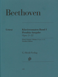 Ludwig van Beethoven: Piano Sonatas 1 - Op 2-22 (noty na klavír)