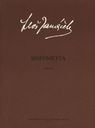Leoš Janáček: Sinfonietta (noty na čtyřruční klavír)